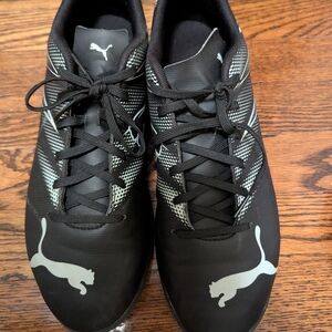 Puma Black and White Athletic Sneakers